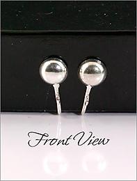 Extra Large screw back clip earring parts