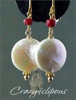 Amazing Grace pearl earrings