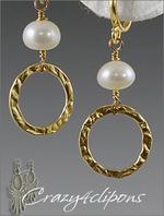 Little Gold hoop earrings