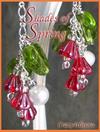 Flower earrings