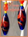 Vintage venetian style earrings