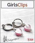 Kid-Friendly Chic: Colorful Hearts Clip Earrings for Girls